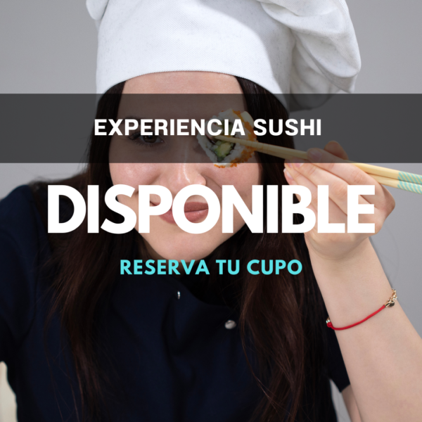 Sábado 22 de Marzo<br>Experiencia Sushi